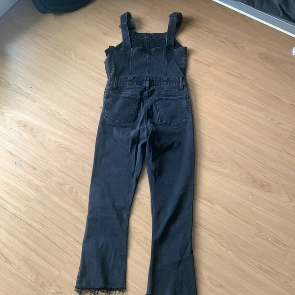 Black overalls, Lucky brand, size 4, - Picture 3 of 3